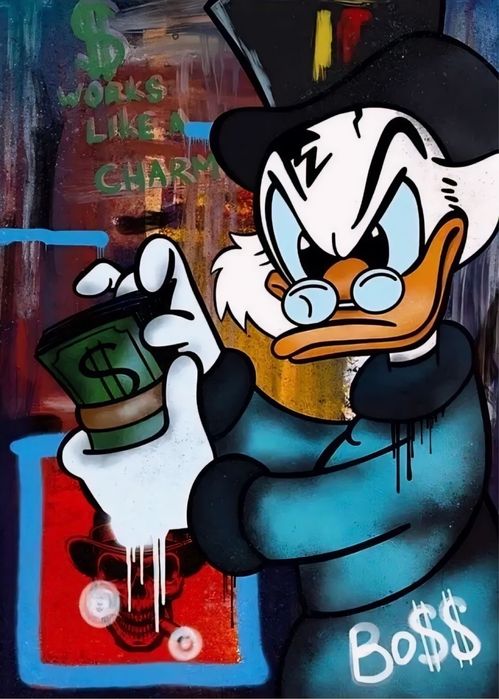 Картина bitcoin Alec Monopoly та інші