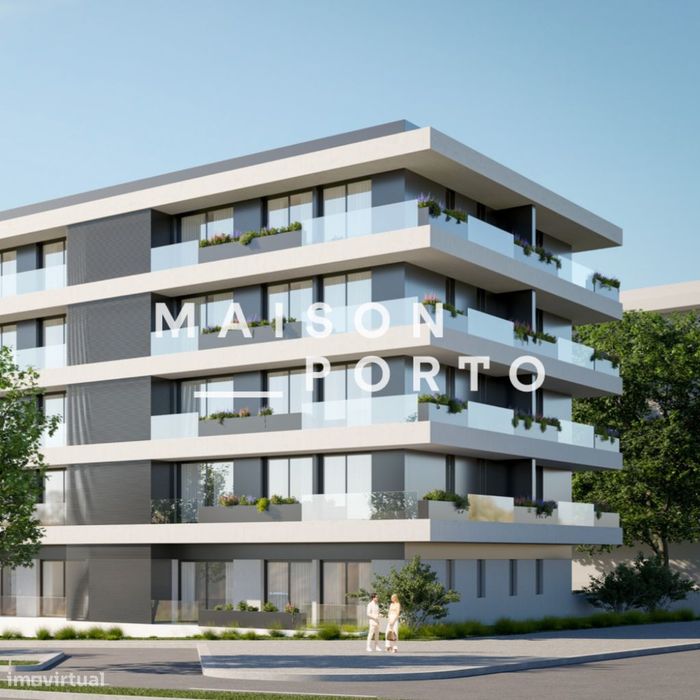 Apartamento T2 com Terraço em Condomínio Fechado em Gondomar
