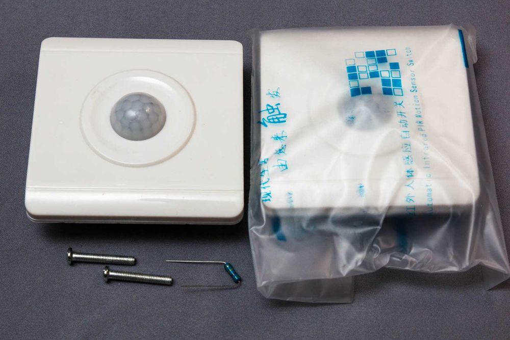 Выключатель датчик движения 220В без нуля: 140 грн. - Аксессуары и ...