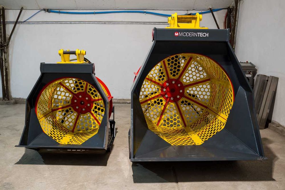 Przesiewacz bębnowy do ziemi,gruzu,żwiru PSB 500