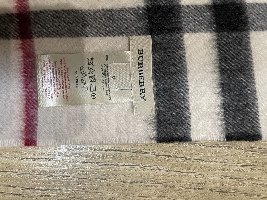 Шарф Burberry кашеміровий(новий