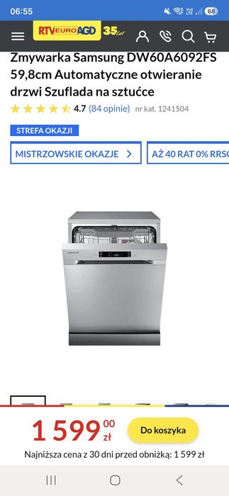 Zmywarka do naczyń