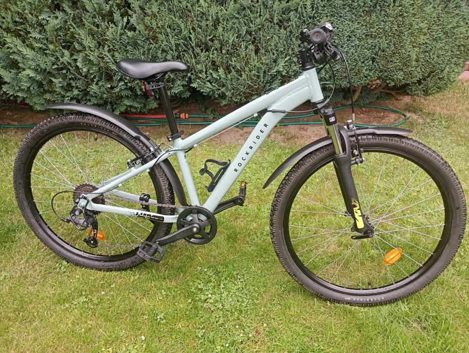 Rower - Rockrider- 26' -  szary w pełni wyposażony