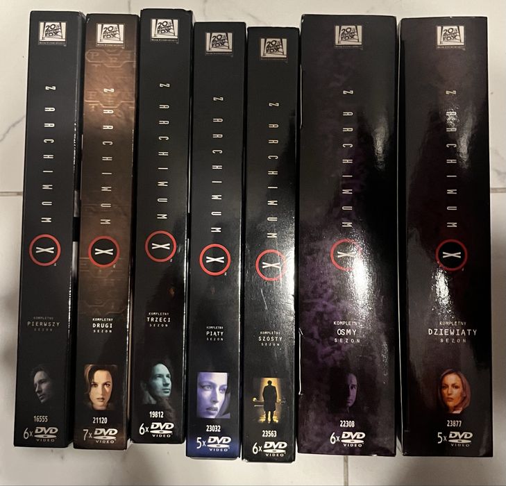Z Archiwum x 7 sezonów dvd
