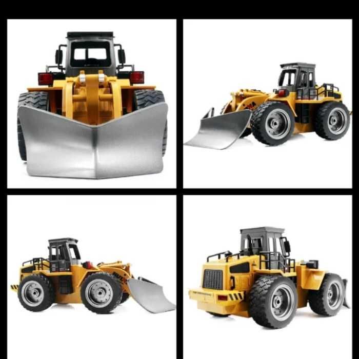 RC Máquina Huina Modelo 1586 1:18 2.4G 6CH c/ bateria recarregável