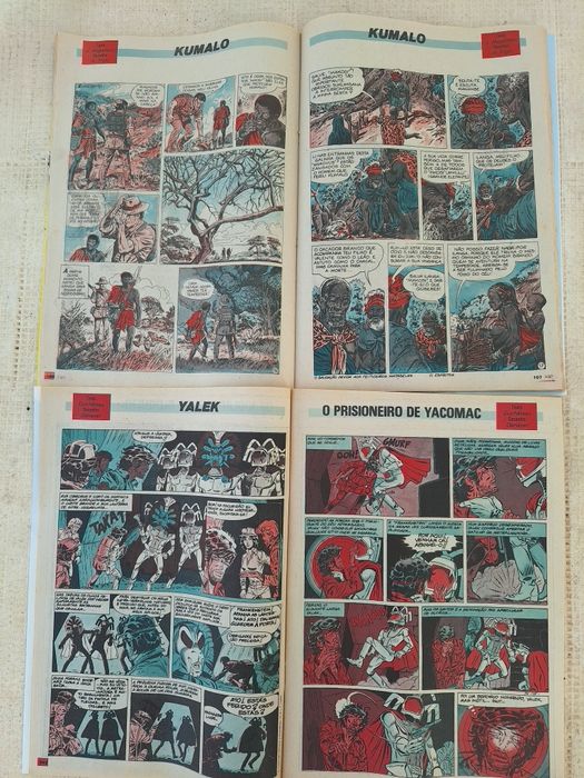 Jornais de Banda desenhada a cores em óptimas condições