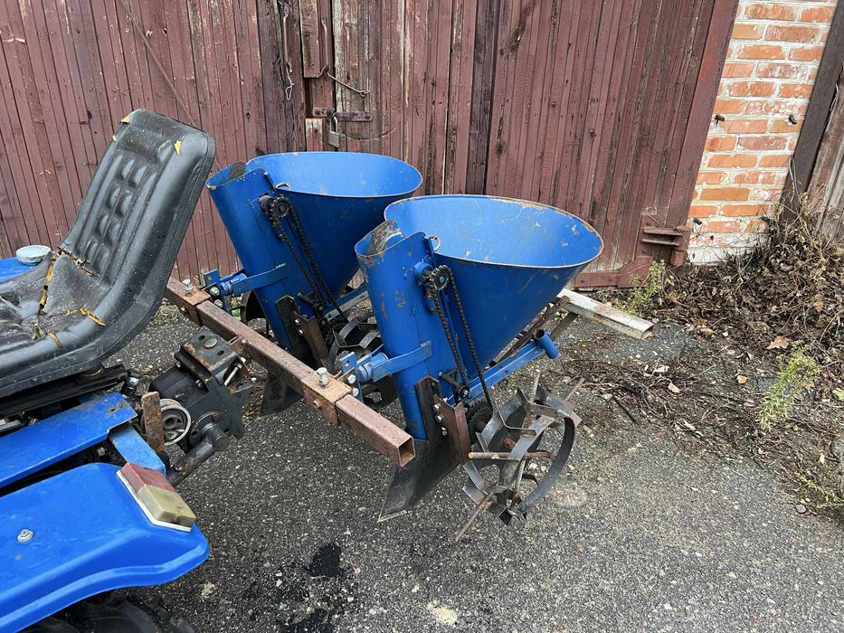Мінітрактор Скаут Т-15 з навісним плуг саджалка копалка фреза мототрак