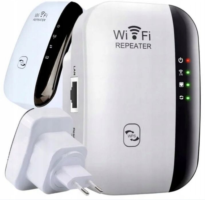Wzmacniacz sygnału Wi-FI Mocny Repeater Access Point Router300Mb/s 2.4