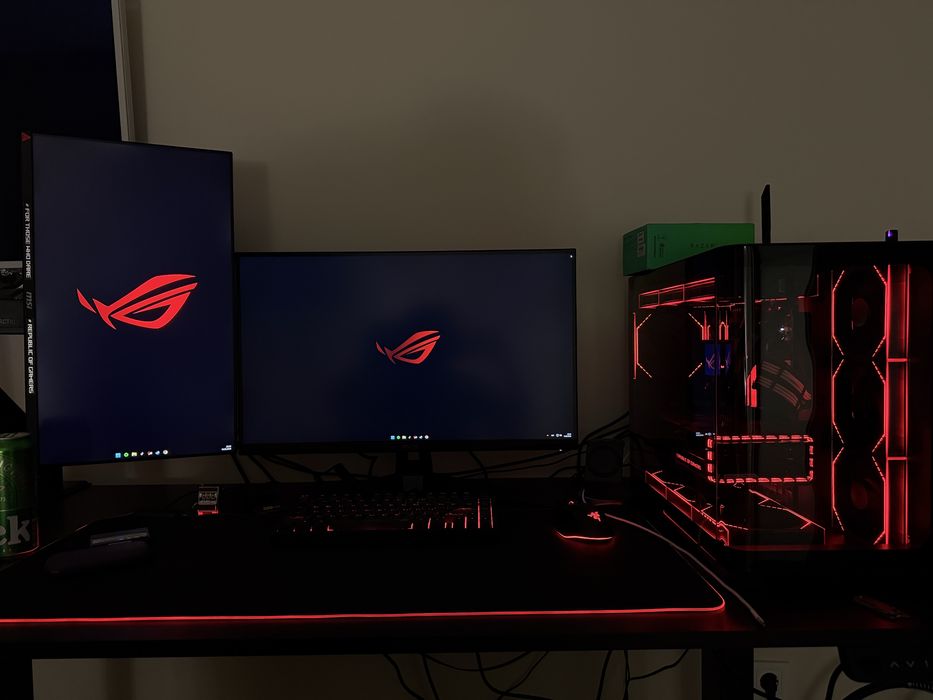 Ігровий ПК 7800X3D та 4070 TI ROG STRIX