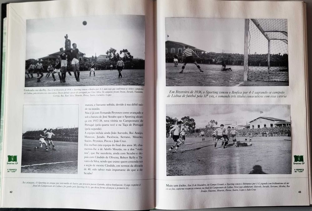 Sporting Clube de Portugal - Livro de Ouro - Completo