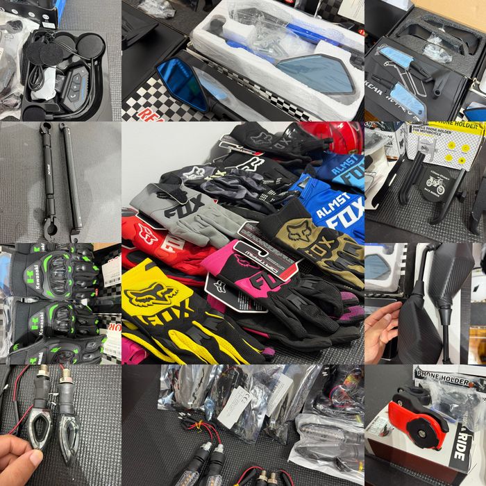 ACESSÓRIOS PARA MOTARD setas leds,cadeado,suporte telemovel leias a descrição