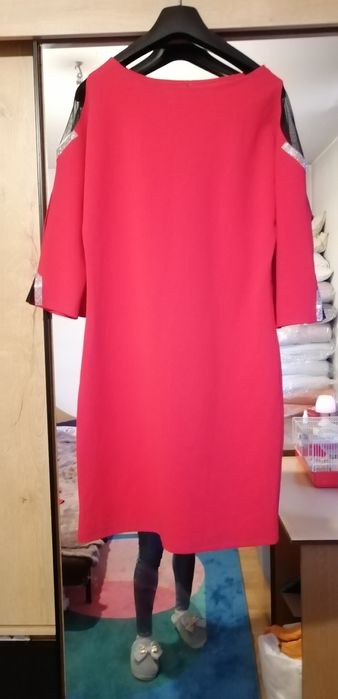 Czerwona sukienka na Nowy Rok