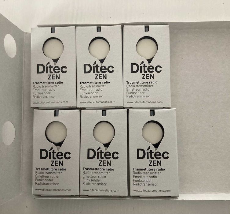 Comandos novos Ditec ZEN2C
