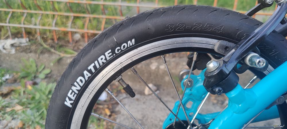Dahon K3 niebieski – unikatowy składak, bardzo lekki, gotowy do jazdy