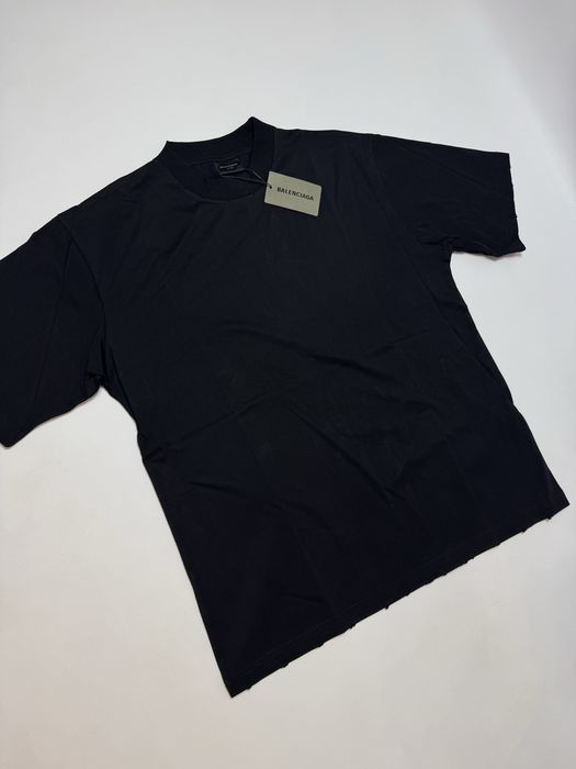 Футболка Balenciaga Basic logo M L oversized vetements