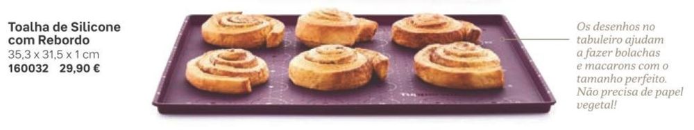 Toalha de Silicone Tupperware - Super Preço