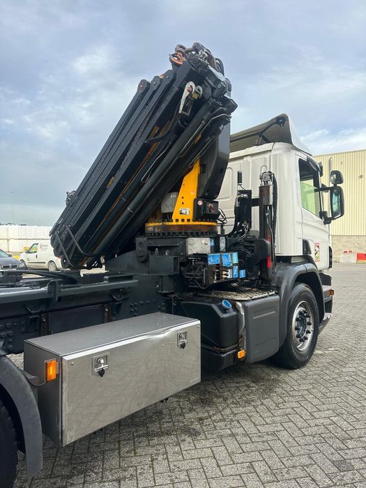 Scania P410 Grue Compa 300 + Jib