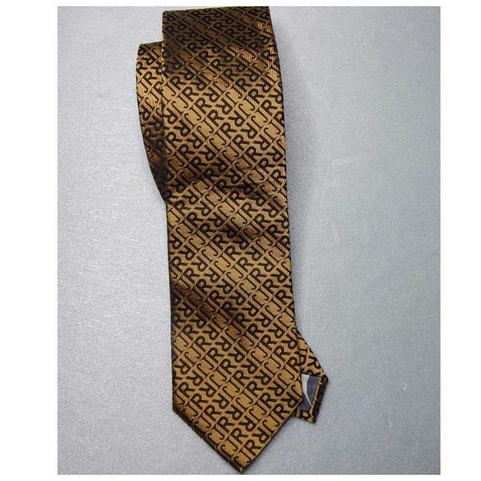 Галстук из шёлка в монограмму JR JOHN RICHMOND