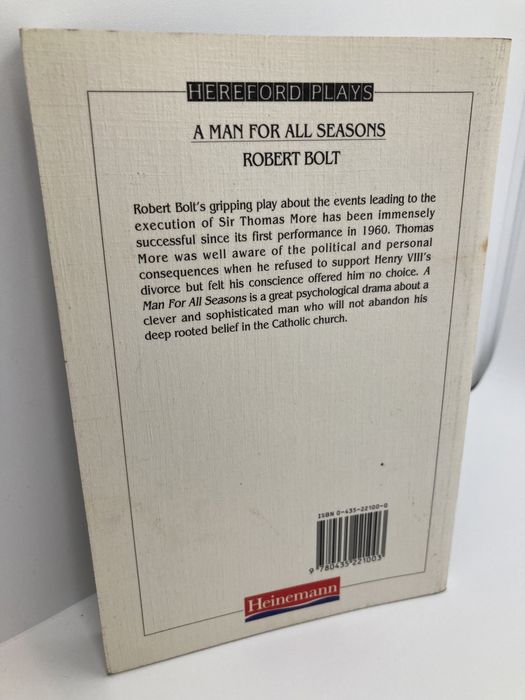 A Man For All Seasons de Robert Bolt