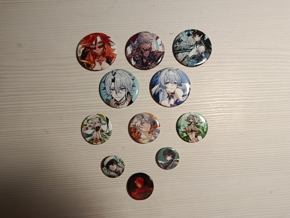 Значки аніме, геншин