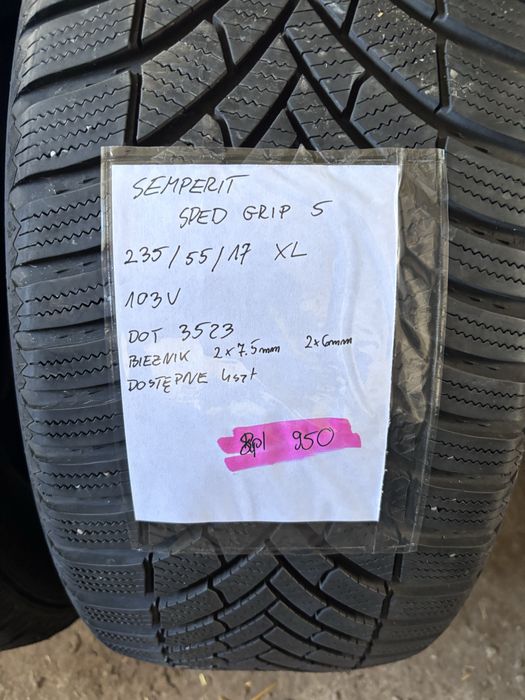 Semperit Speed Grip 5 235/55/17 XL Dot3523