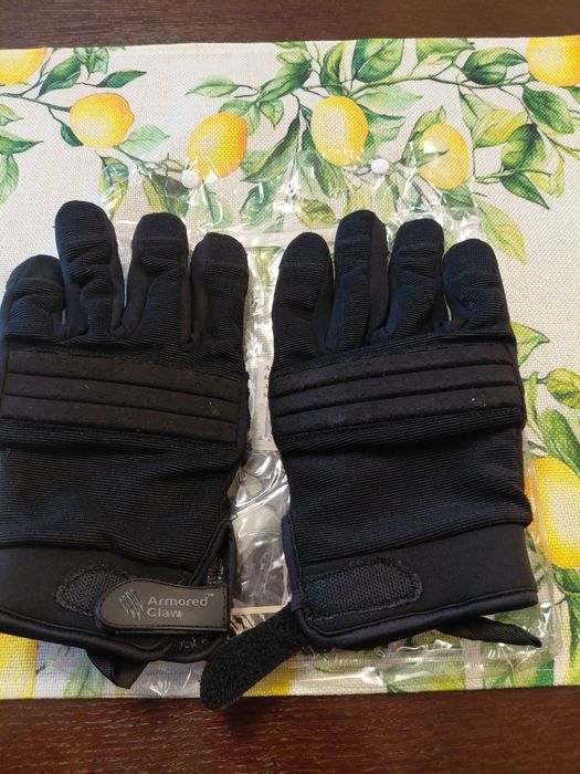 Rękawice taktyczne anty przecięciowe kevlar Armored Claw