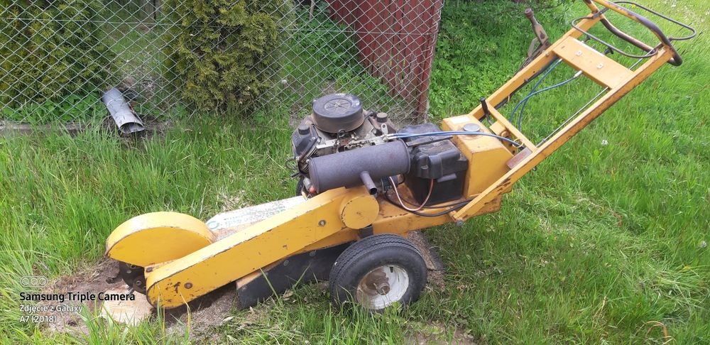 Frezowanie Pni mechanicznie