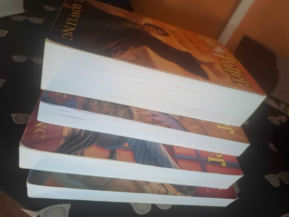 Seria książek HARRY POTTER 7x