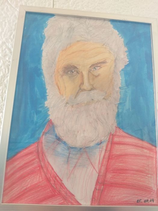 Obraz starszego dziadka