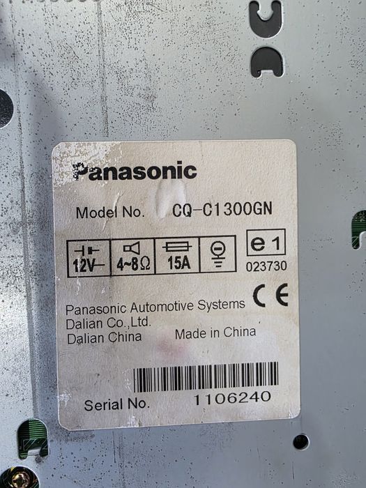 Radio samochodowe Kenwood Panasonic