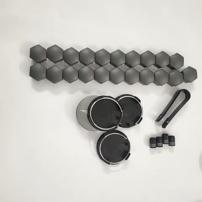 Kit centros de jantes TESLA