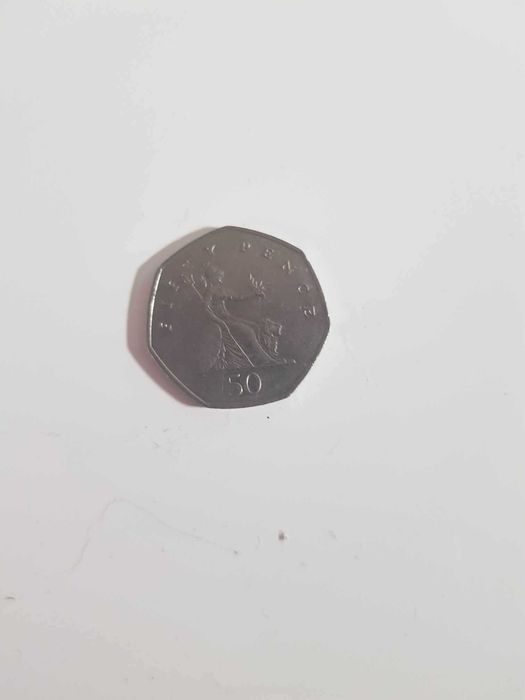 Moeda de 50 Pence Inglaterra 2008