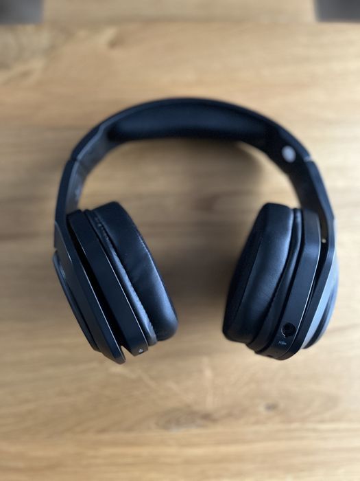 Bezprzewodowe słuchawki gamingowe czarne 2.4 GHz + Bluetooth jak nowe