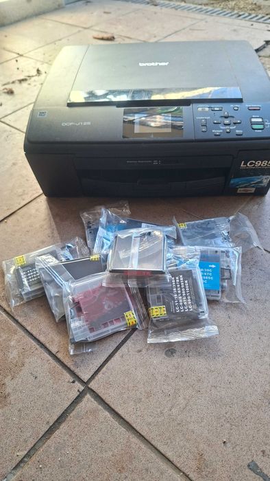 Drukarka Brother DCP-J125 zamienne tusze komplet
