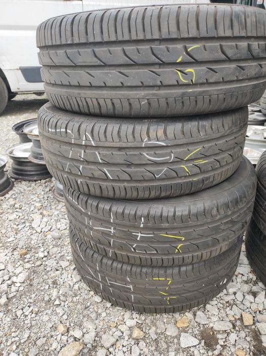 4 ŁADNE Opony letnie 195/55R16 87H Continental Montaż Wolsztyn