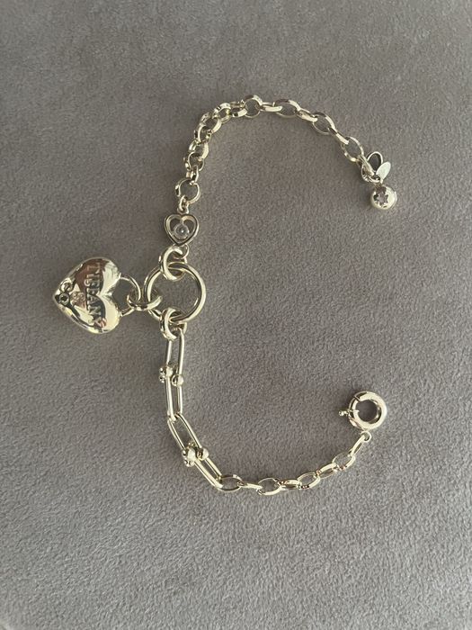 złota bransoletka z sercem tiff złoto 14k 585