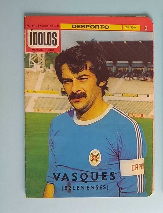 Várias revistas sobre futebol anos 70 Ídolos, Selecções, etc 5EUR cada