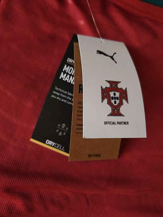 Camisola Oficial Portugal Mundial 2026 PUMA Original - Nova c/ Etiqueta - L