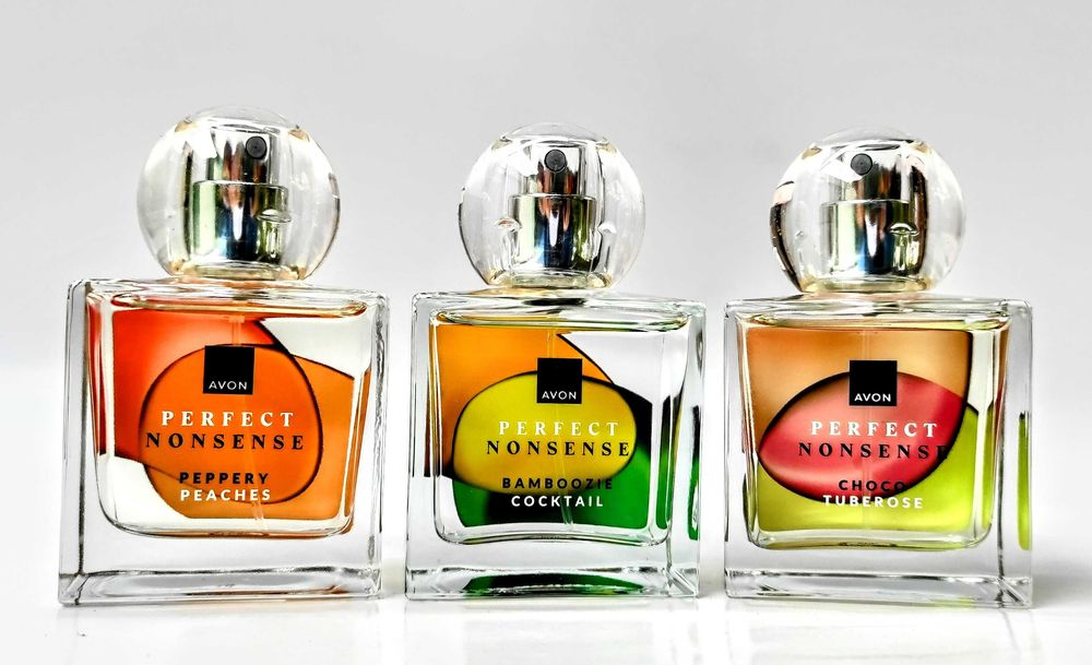 Perfect nonsense Peppery peaches Bamboozie cocktail Choco tuberose