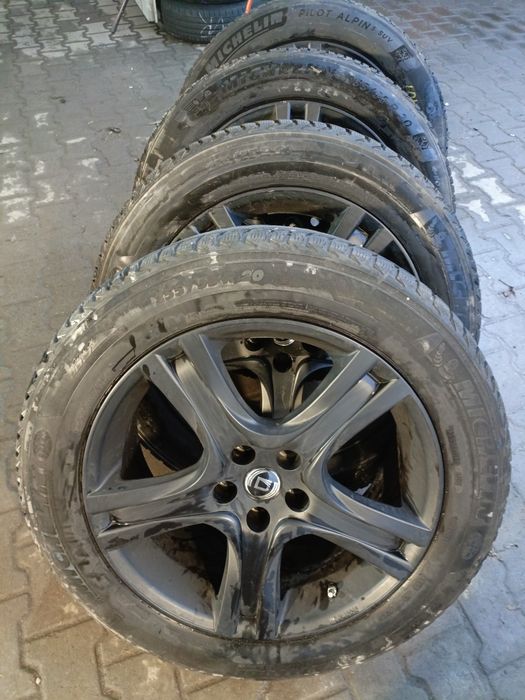 Koła aluminiowe 5x120 zimowe land rover 255/55/20 Michelin