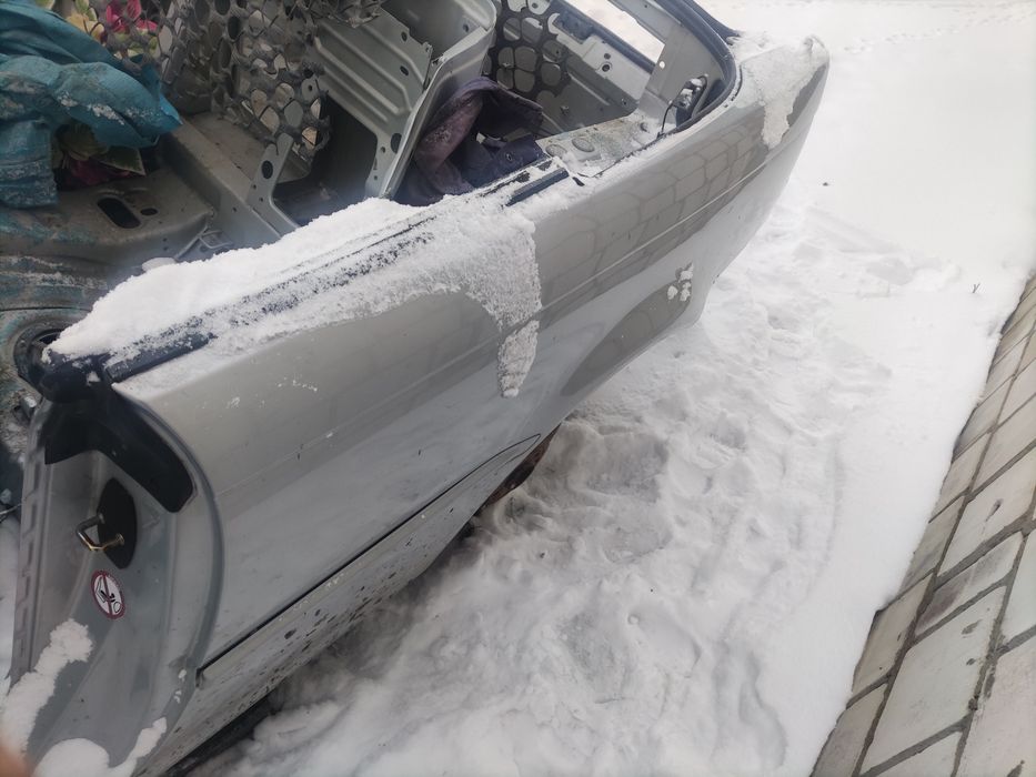 BMW E46 cabrio karoseria ćwiartka nadwozie Buda titanslber srebrna