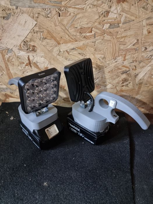 Адаптер фонар прожектор під акумулятор макіта 18в Makita ltx