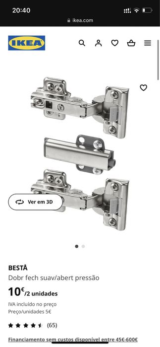 Porta LAPPVIKEN para Besta IKEA