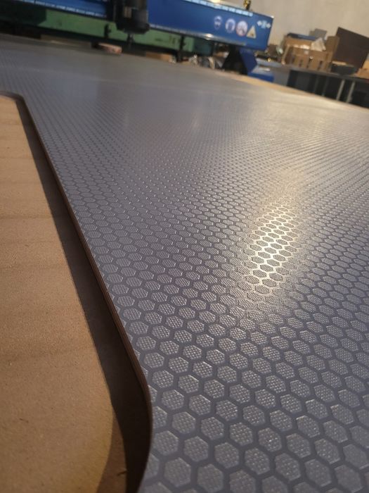 Podłoga, zabudowa Ford Transit Custom, płyta antypoślizgowa sklejka