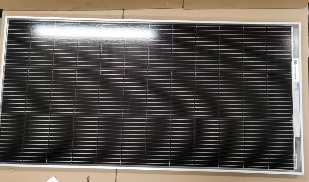 Sztywny monokrystaliczny  panel słoneczny o mocy 195W