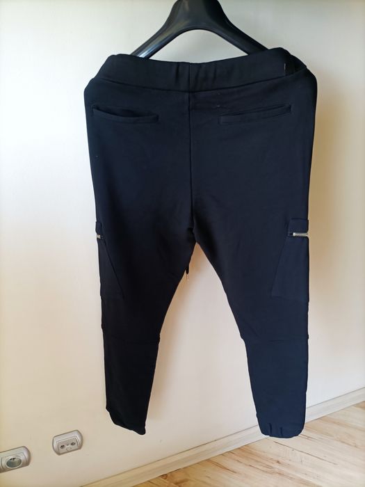 Spodnie jogersy , Fashion style MB,nowe bez metki,czarne,bawełna,