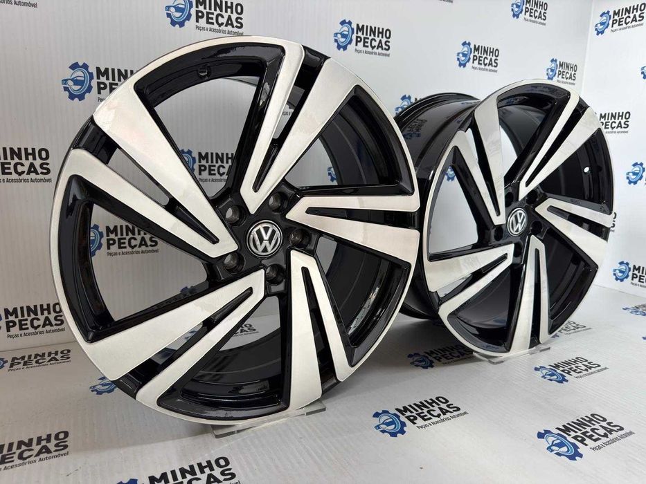 Jantes Look Vw 19 (5x112) Preto e polido