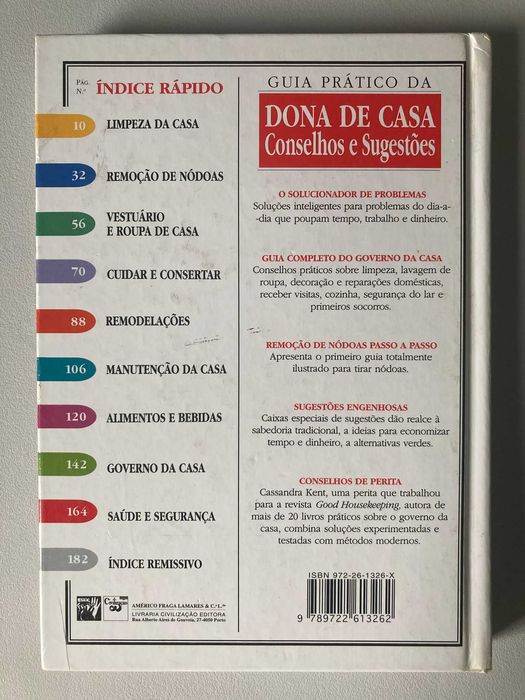 Guia Prático da Dona de Casa: Conselhos e Sugestões, de Cassandra Kent