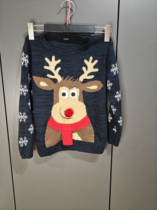 Sweter swiateczny roz 140