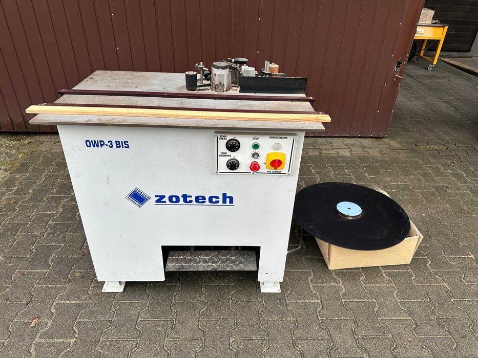Okleiniarka krzywoliniowa ZOTECH OWP-3 BIS | 2007 rok